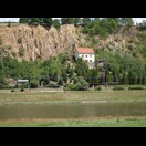 Eine ungewöhnliche Wohnlage am Steilufer der Elbe